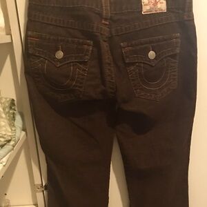 True religion corduroy pants size 29